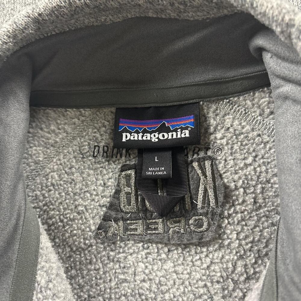 Patagonia Better Sweater Full Zip Fleece Jacket Gray Men’s Large - Picture 5 of 8